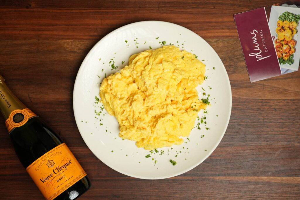 scrambled eggs